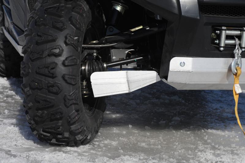 Skid plate full set (aluminium) UFORCE 550 / 800 ( Tracker )