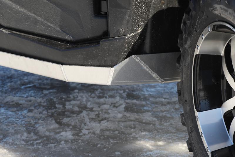 Skid plate full set (aluminium) UFORCE 550 / 800 ( Tracker )