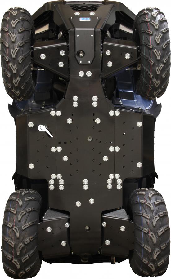 Skid plate full set (plastic): Kawasaki KVF 650 / 750