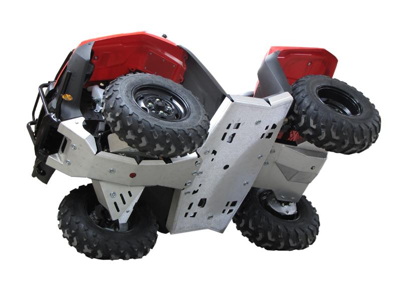 Skid plate full set (aluminium) Honda TRX 500 / 520 (2014+) Fourtrax Foreman 4x4