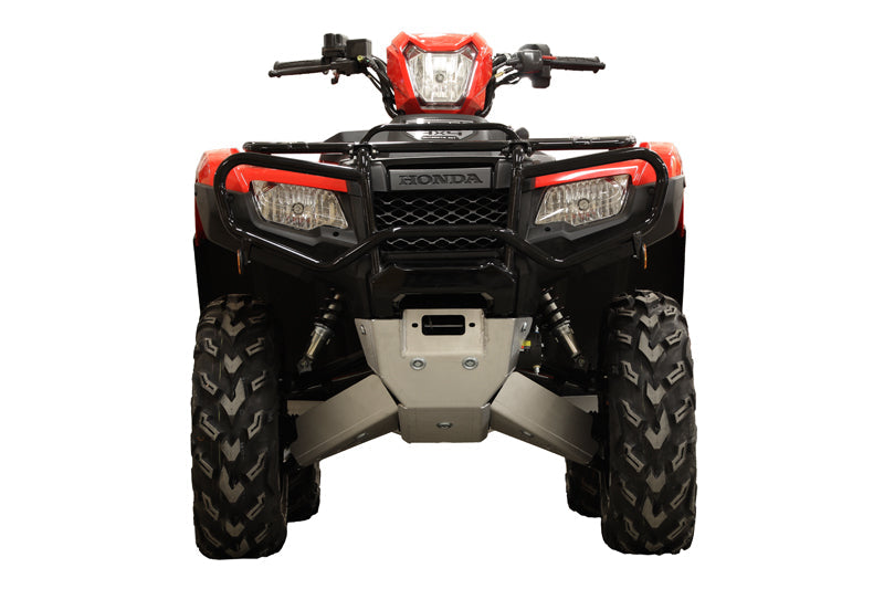 Skid plate full set (aluminium): Rancher IRS / Rubicon IRS: Honda TRX 420 (IRS) / TRX 500 (IRS) / TRX 520 (IRS)