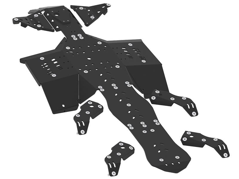 CanAm G2 Outlander 6x6 MAX skid plate full set plastic (2019+)