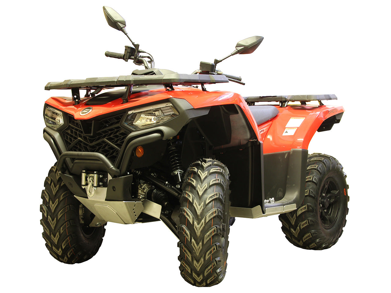Skid plate full set (aluminium): CFMOTO CFORCE 400 (2023+)