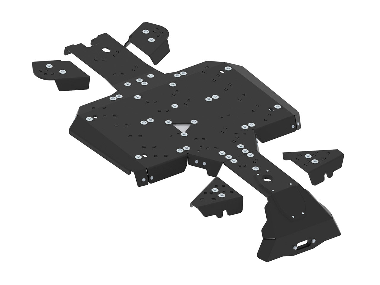 Skid plate full set (plastic): CFMOTO CFORCE 600 TOURING (2023+)