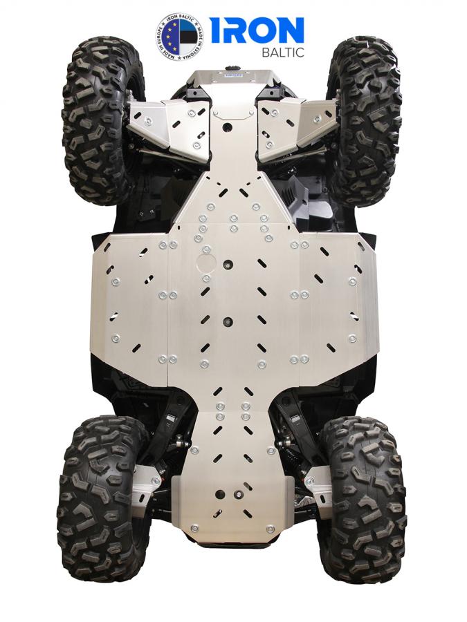 Skid plate full set (aluminium) CFMOTO CFORCE G3 800 Touring (2024+) CFORCE G3 1000 Touring (2024+)