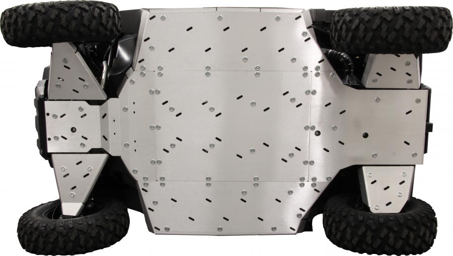 Skid plate full set (aluminium) CFMOTO UFORCE U10 PRO (2025+)