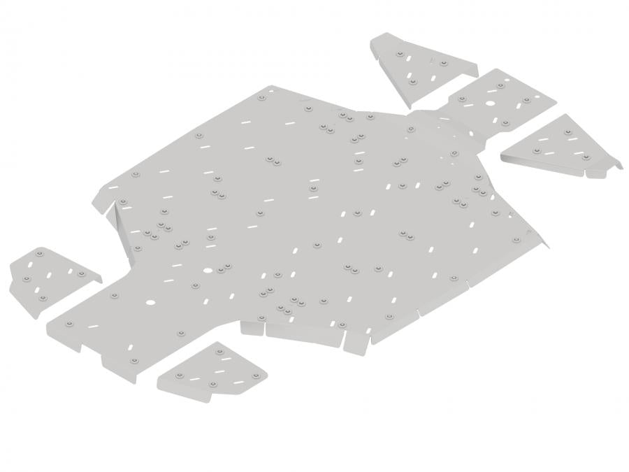 Skid plate full set (aluminium) CFMOTO UFORCE U10 PRO (2025+)