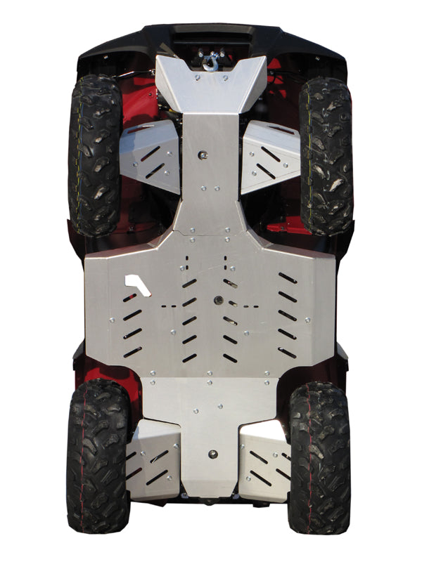 Skid plate full set (aluminium): Kawasaki KVF 650 / 750