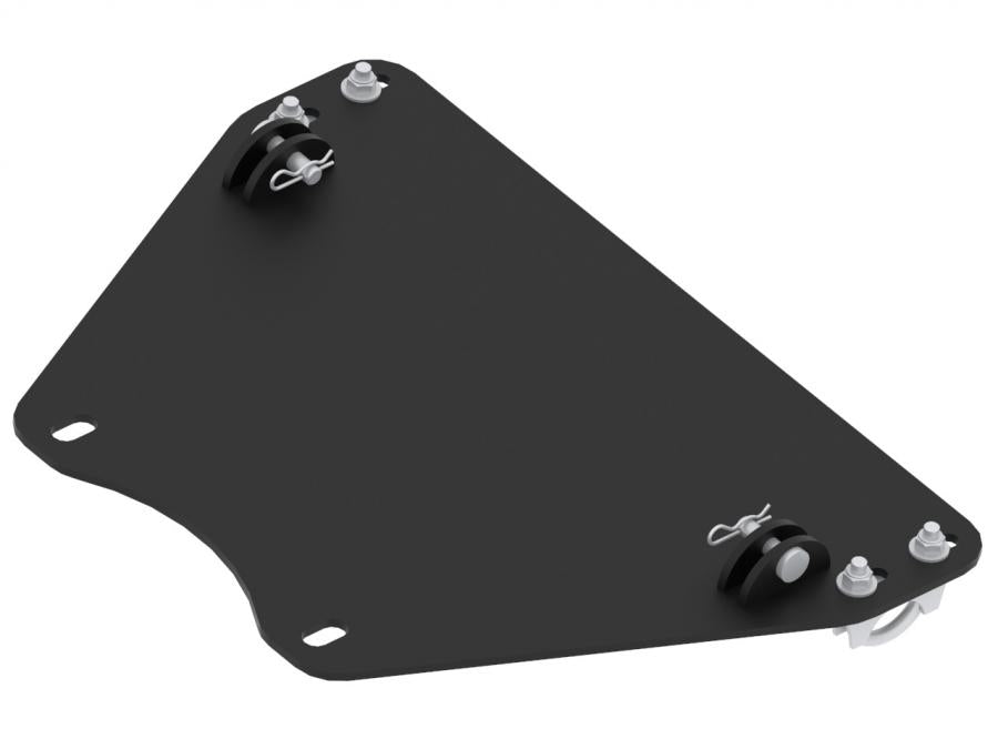 Mounts for JOHN DEERE IRON BALTIC V-Plow 71 " G2 mid mount kit