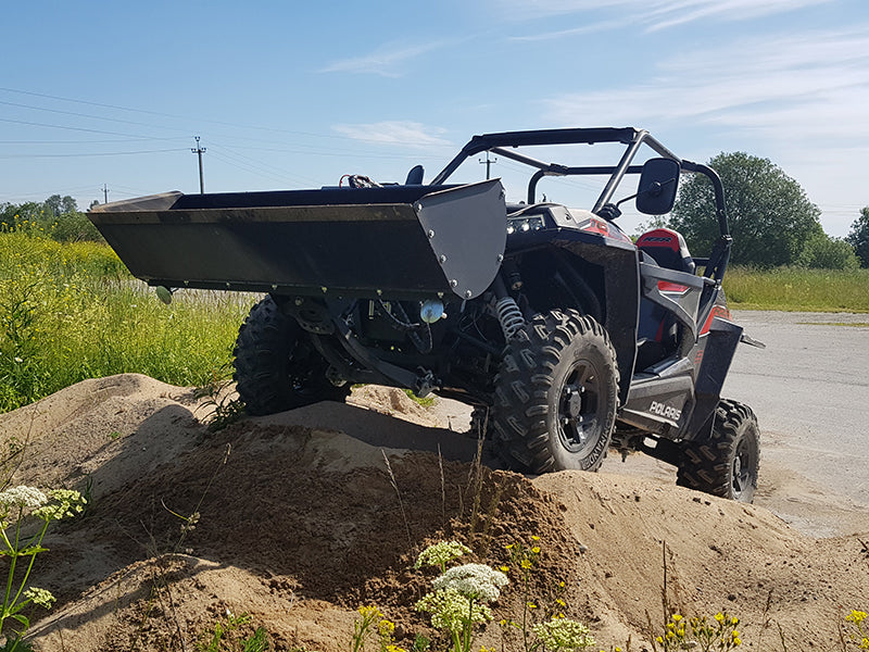 UTV Front-mount push tubes: Quick attach