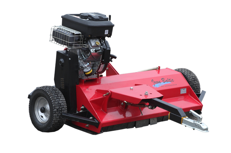 Flail mower 18hp: with electric starter: B&S Vanguard V2