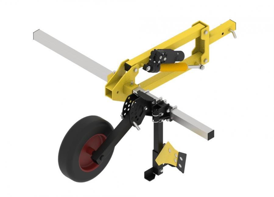 Support wheel (Receiver Mount System)