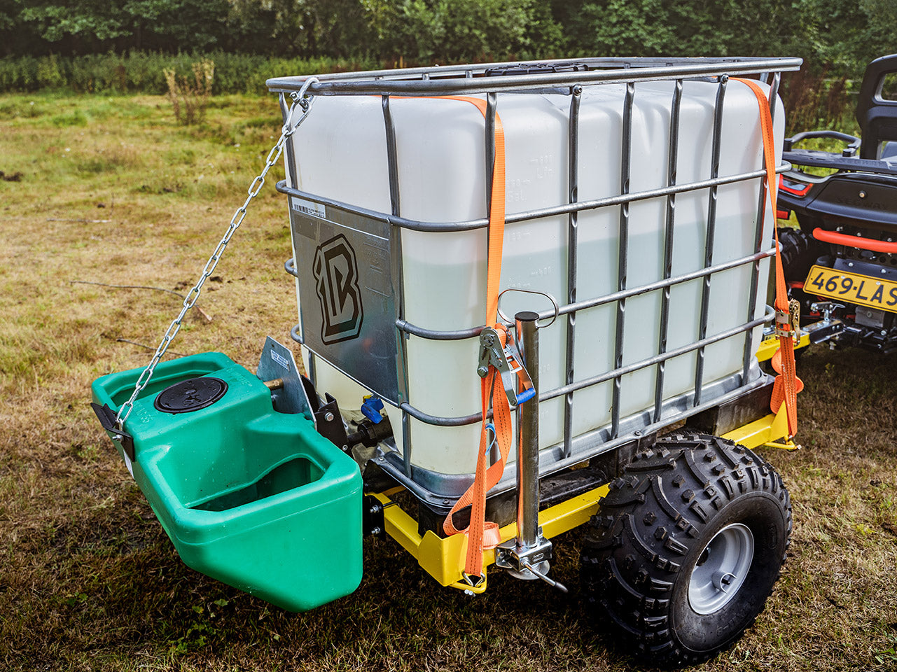 Drinking trough 55L: for IB trailers 91.1000 / 86.5000