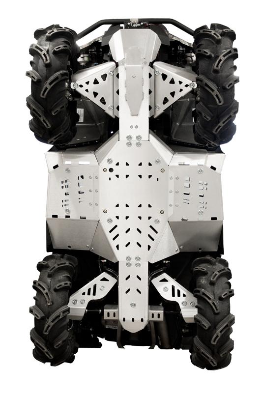 Skid plate full set (aluminium) CanAm G2 Outlander MAX (2013-2016)