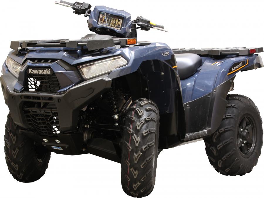 Skid plate full set (plastic): Kawasaki KVF 650 / 750