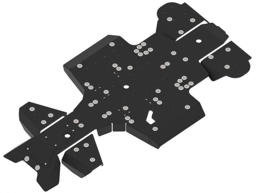 Skid plate full set (plastic): Kawasaki KVF 650 / 750