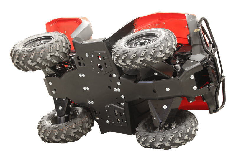 Skid plate full set (plastic): Rancher IRS / Rubicon IRS: Honda TRX 420 (IRS) / TRX 500 (IRS) / TRX 520 (IRS)