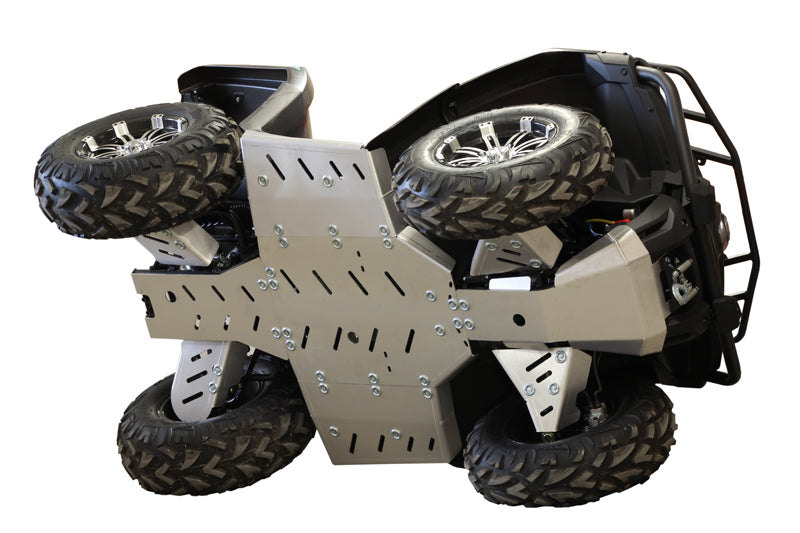 Skid plate full set (aluminium): CFMOTO CFORCE 500 (...-2022)