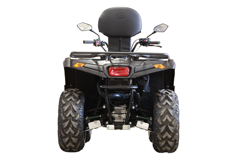 Skid plate full set (aluminium): CFMOTO CFORCE 500 (...-2022)