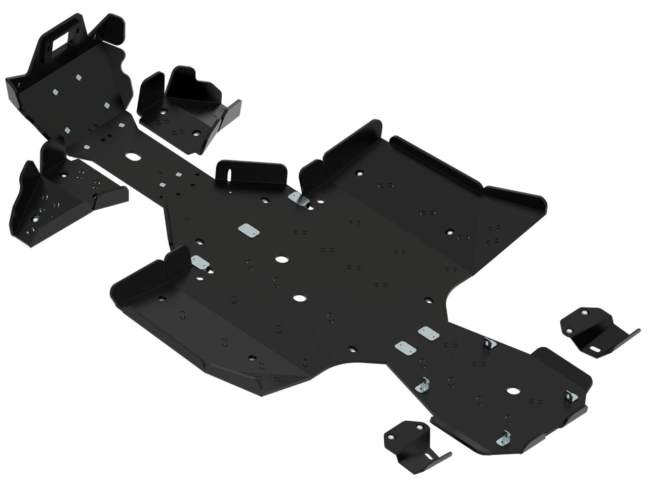 Skid plate full set (HDPE plastic): CFMOTO CFORCE 800XC