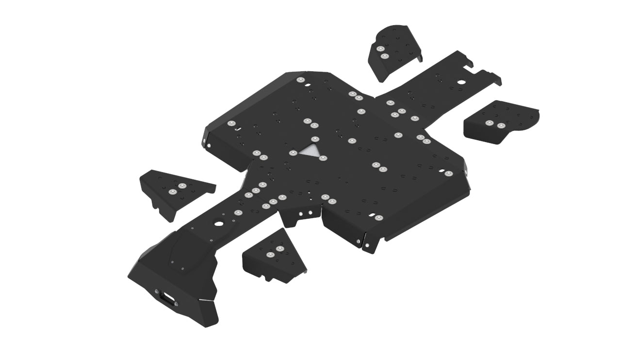 Skid plate full set (HDPE plastic): CFMOTO CFORCE 600 TOURING (2020-2022)