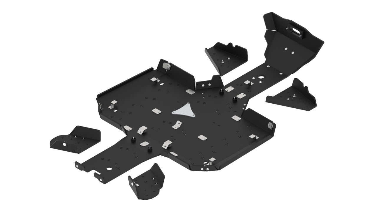 Skid plate full set (HDPE plastic): CFMOTO CFORCE 600 TOURING (2020-2022)
