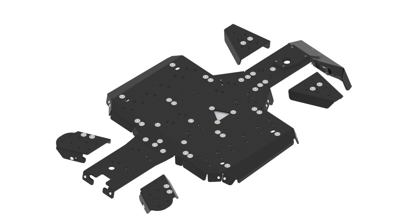 Skid plate full set (HDPE plastic): CFMOTO CFORCE 600 TOURING (2020-2022)