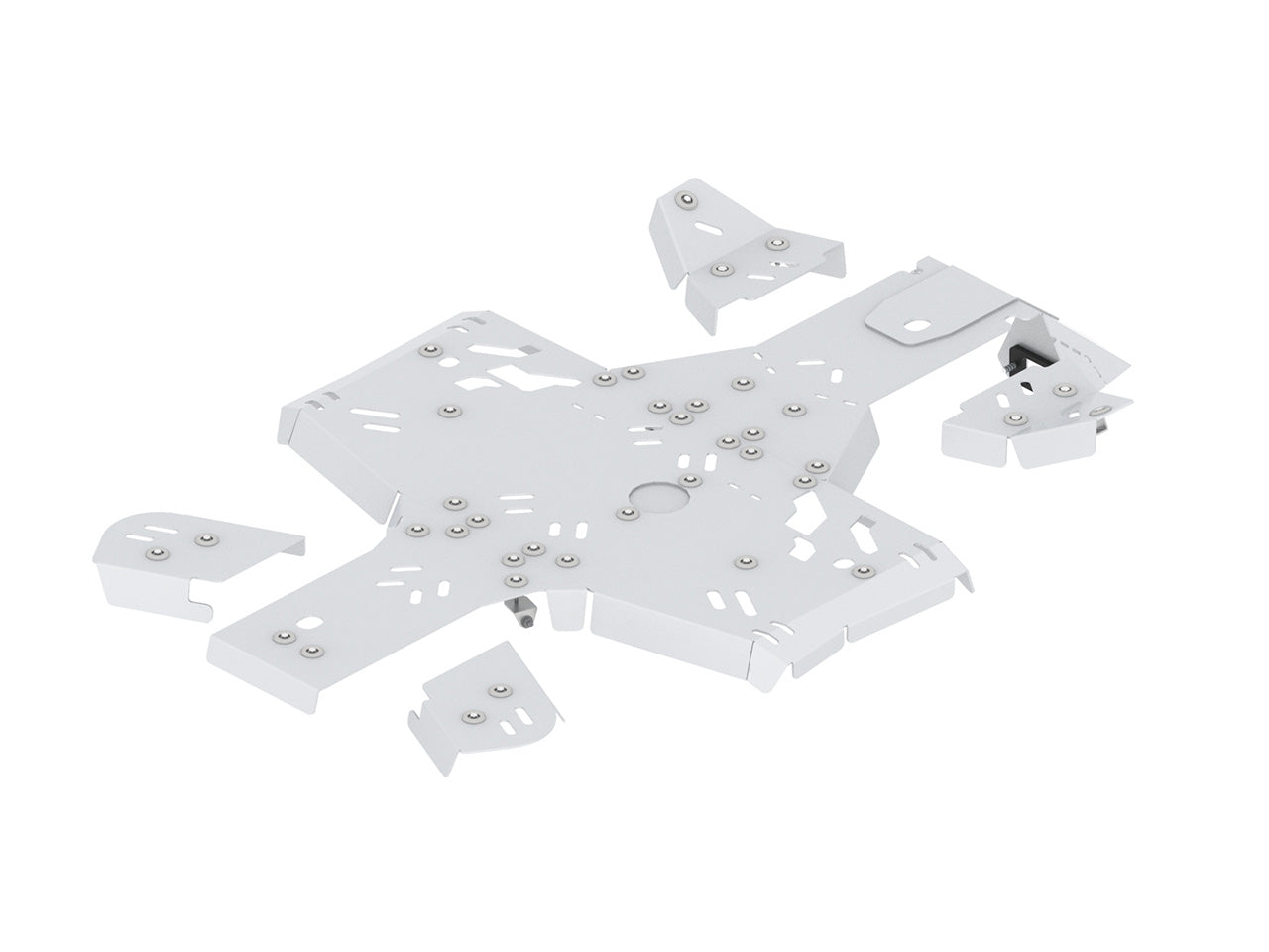 Skid plate full set (aluminium): CFMOTO CFORCE 400 (2023+)