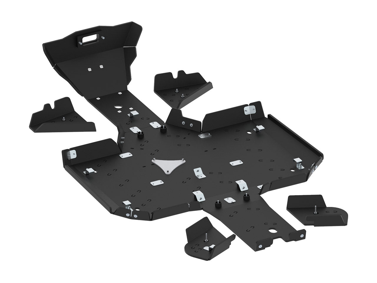 Skid plate full set (plastic): CFMOTO CFORCE 600 TOURING (2023+)