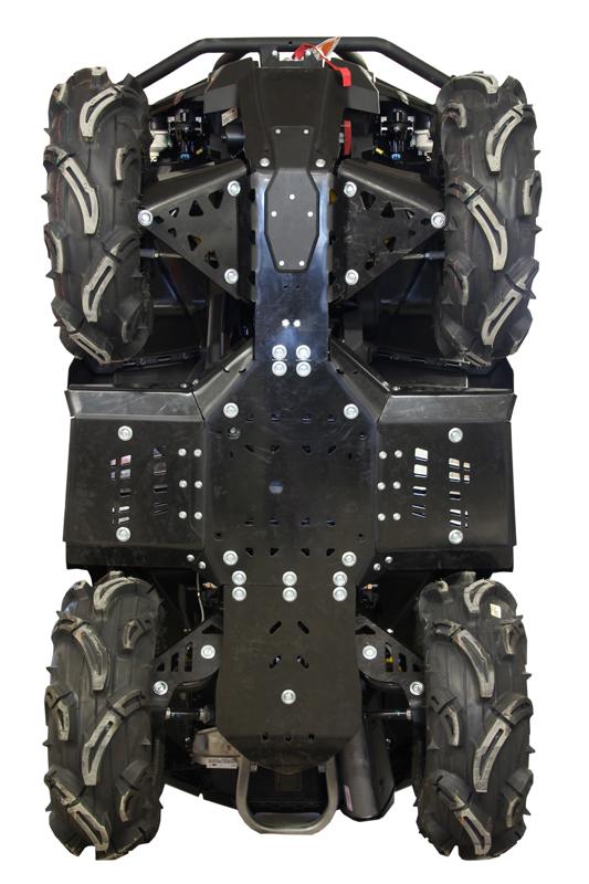 Skid plate full set (plastic) CanAm G2 Outlander (2012-2016)