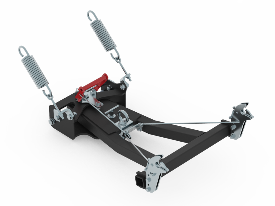 Front-mount push tubes: Quick attach: ( regular mount )