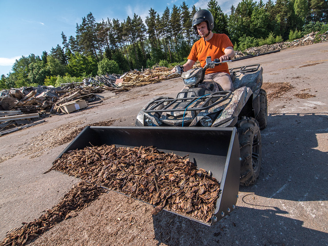 Plow bucket 1280mm ( 50 inch )