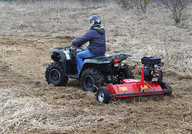 Flail mower 18hp: with electric starter: B&S Vanguard V2