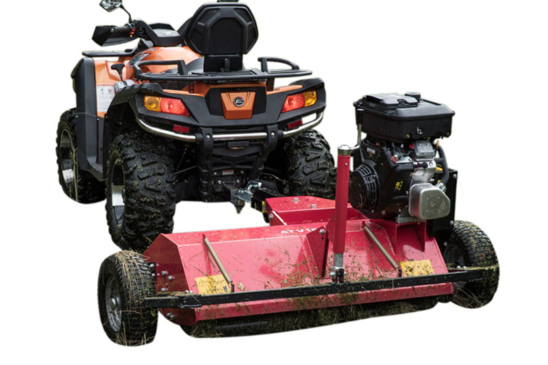 Flail mower 18hp: with electric starter: B&S Vanguard V2