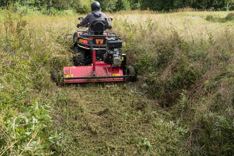 Flail mower 18hp: with electric starter: B&S Vanguard V2