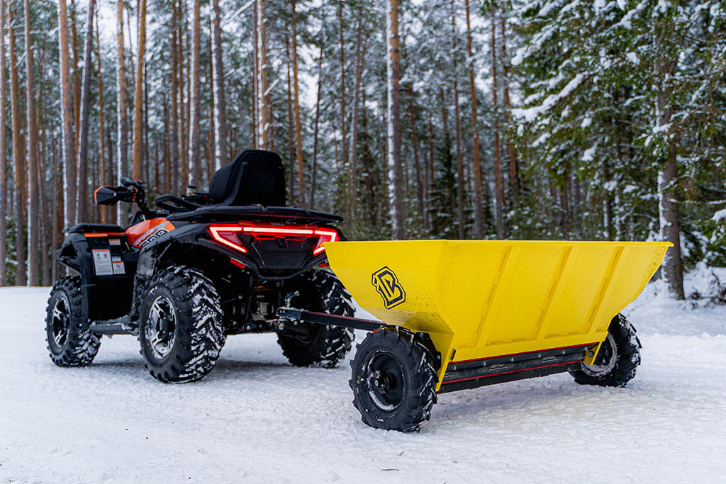 Sand & gravel spreader / gritter: IB G2 PRO 500