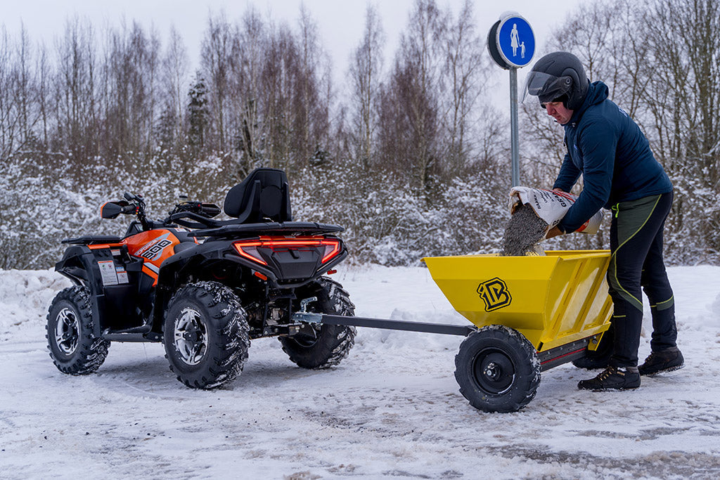 Sand & gravel spreader / gritter: IB G2 PRO 500