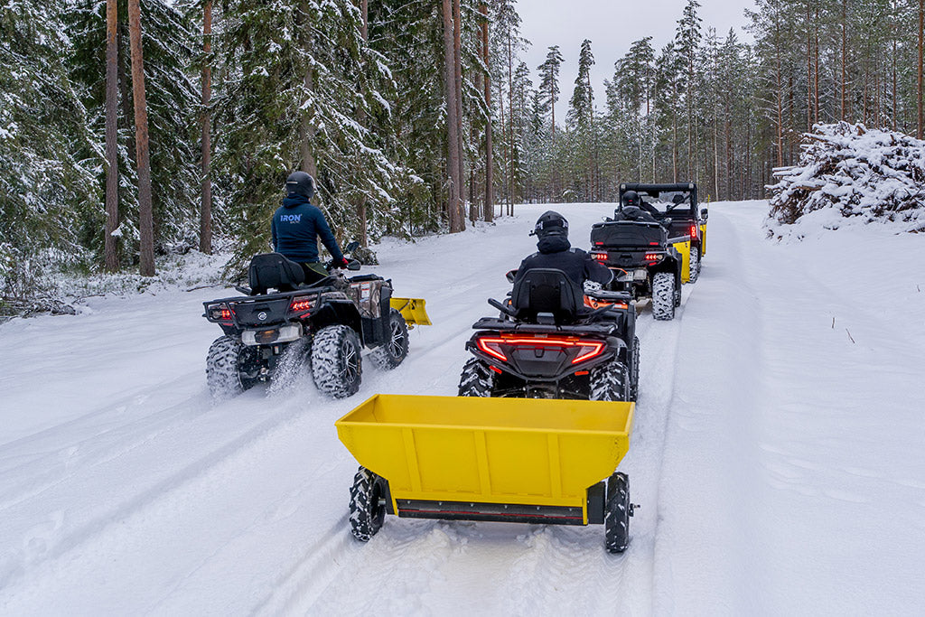 Sand & gravel spreader / gritter: IB G2 PRO 500