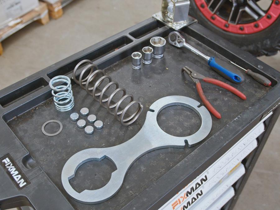 Clutch kit (STAGE 1 & Stage 2) SEGWAY SNARLER for CV-TECH variator