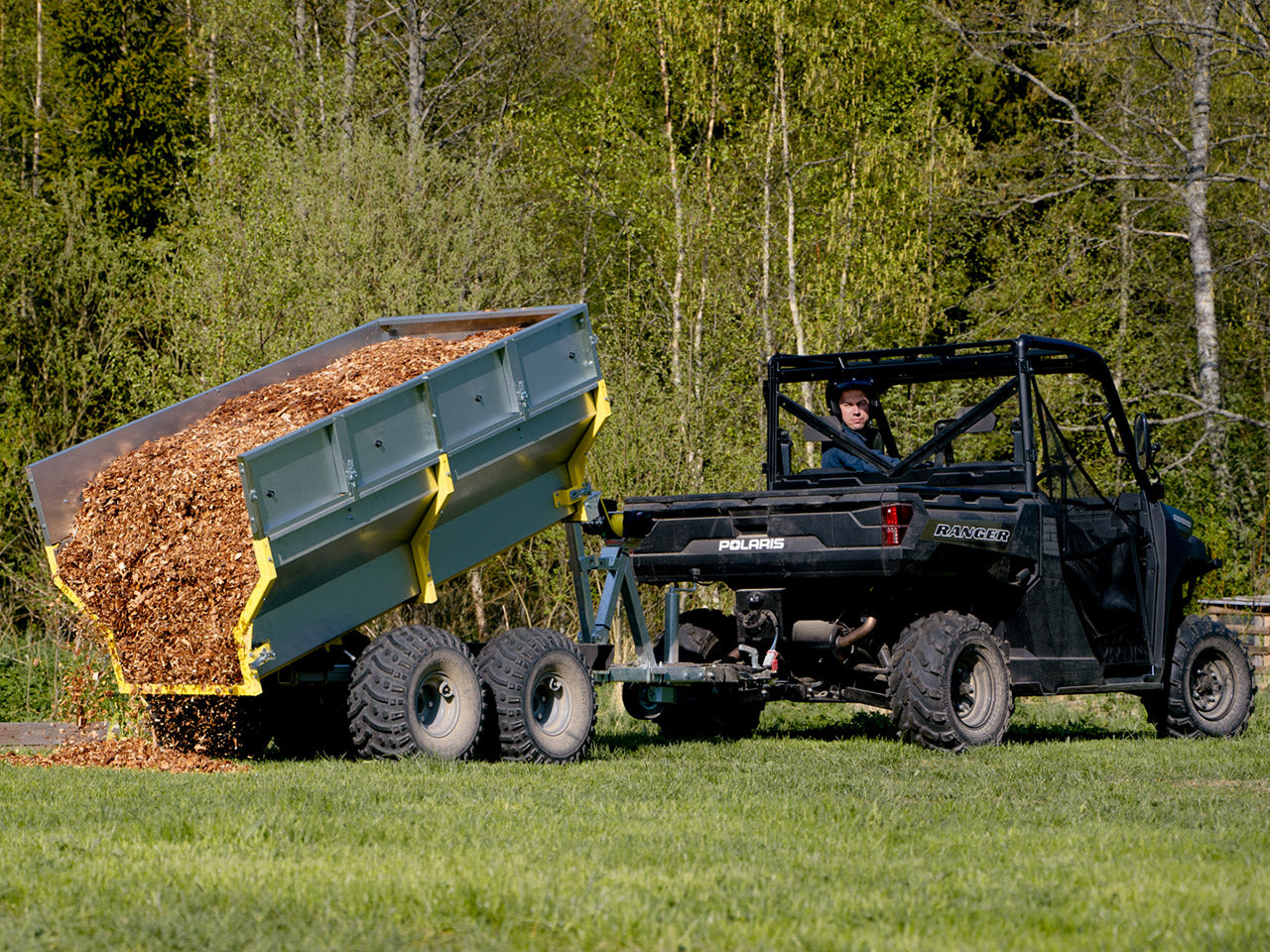 Trailer: Offroad PRO 1200 with height extensions, 2"