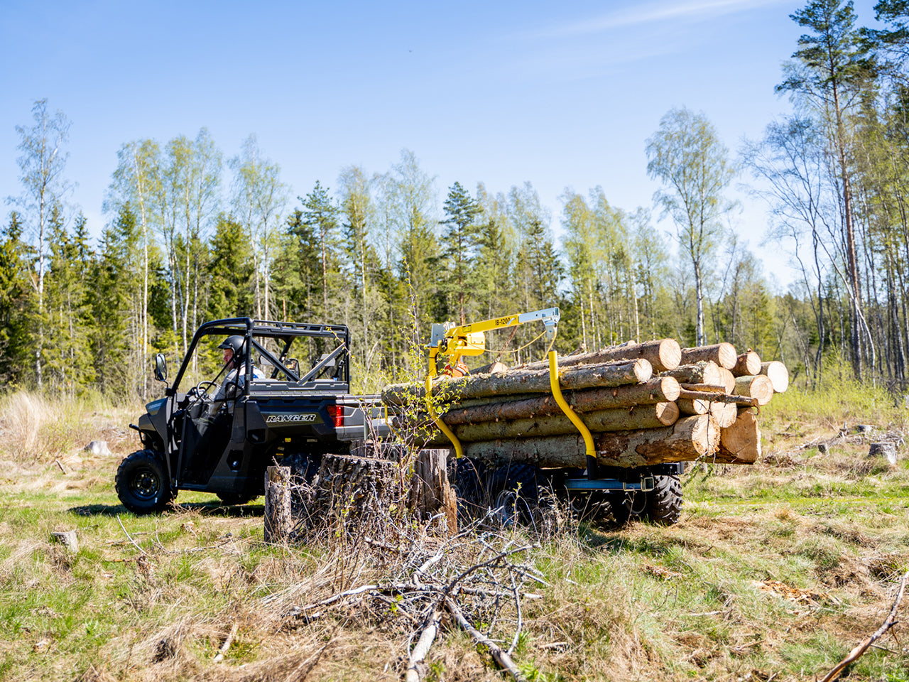 Timber trailer: IB 1200