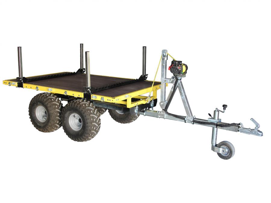 Water tank installation module Log Bolsters