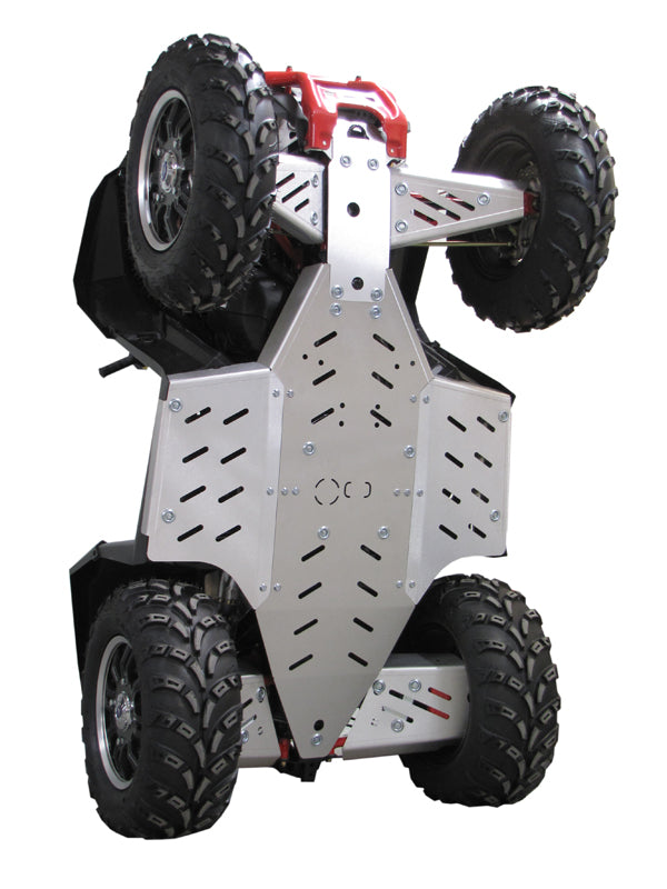 Skid plate full set (aluminium): Polaris Scrambler 850 / 1000: (-2014)