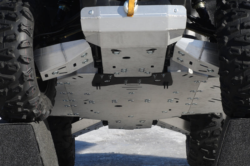 Skid plate full set (aluminium): UFORCE 550 / 800: ( Tracker )