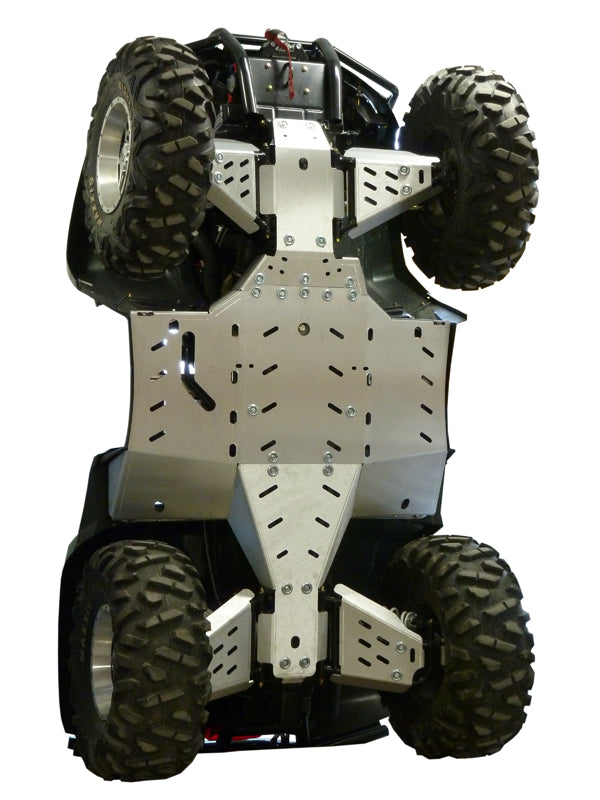 Skid plate full set (aluminium): Arctic Cat TRV 1000