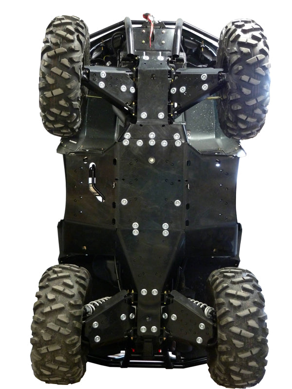 Skid plate full set (plastic): Arctic Cat TRV 1000