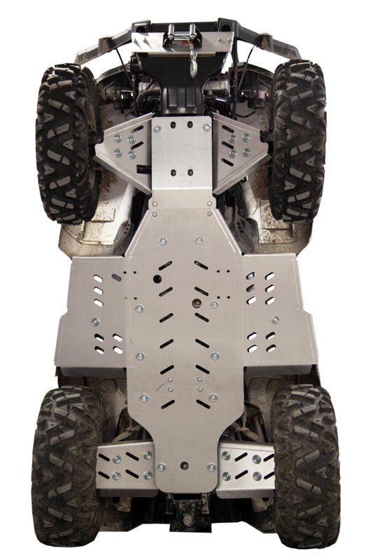 Skid plate full set (aluminium): Linhai 600