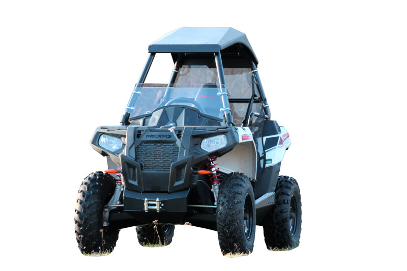 Skid plate full set (aluminium): +front winch mounting kit: Polaris ACE 325 / 570