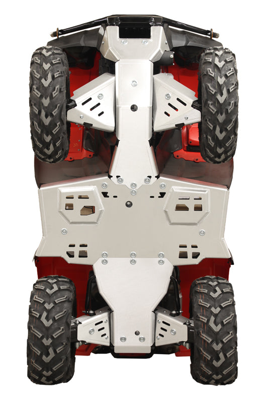 Skid plate full set (aluminium): Rancher IRS / Rubicon IRS: Honda TRX 420 (IRS) / TRX 500 (IRS) / TRX 520 (IRS)