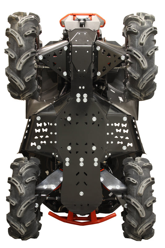 Skid plate full set (plastic): CanAm Renegade X MR: (2017-2018)